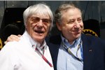 Bernie Ecclestone (Formel-1-Chef) und Jean Todt 