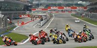 Start zum MotoGP-Rennen in Sepang 2006