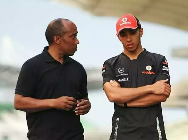 Titel-Bild zur News: Anthony und Lewis Hamilton