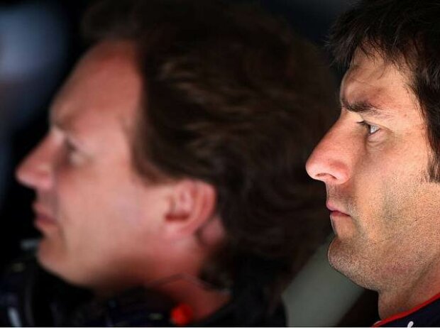 Christian Horner (Teamchef), Mark Webber Christian Horner (Teamchef), Mark Webber