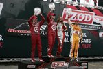 Dario Franchitti gewann in Toronto vor Scott Dixon und Ryan Hunter-Reay