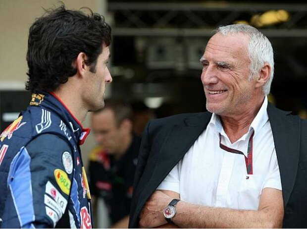 Mark Webber, Dietrich Mateschitz (Red Bull-Boss) Mark Webber, Dietrich Mateschitz (Red Bull-Boss)