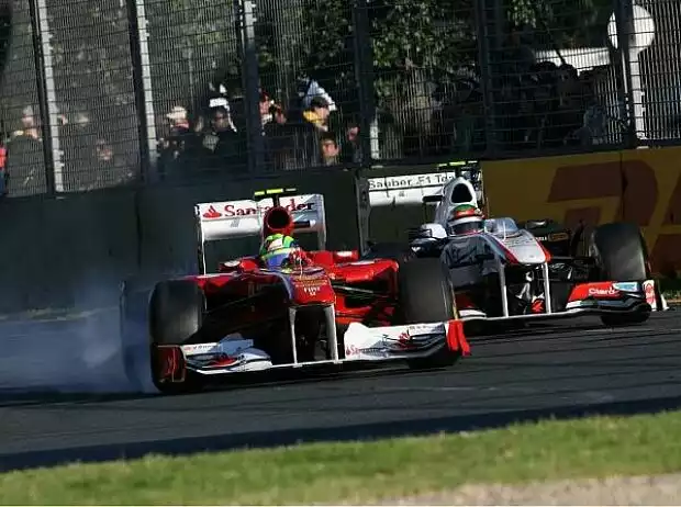 Sergio Hernandez, Felipe Massa, Sergio Perez Titel-Bild zur News: Sergio Hernandez, Felipe Massa, Sergio Perez
