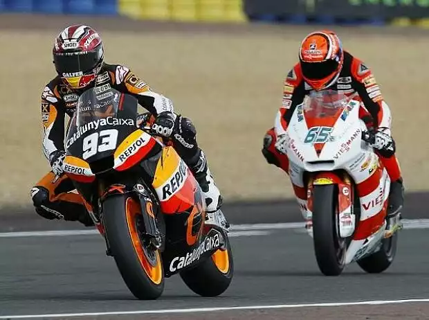 Titel-Bild zur News: Marc Marquez, Stefan Bradl