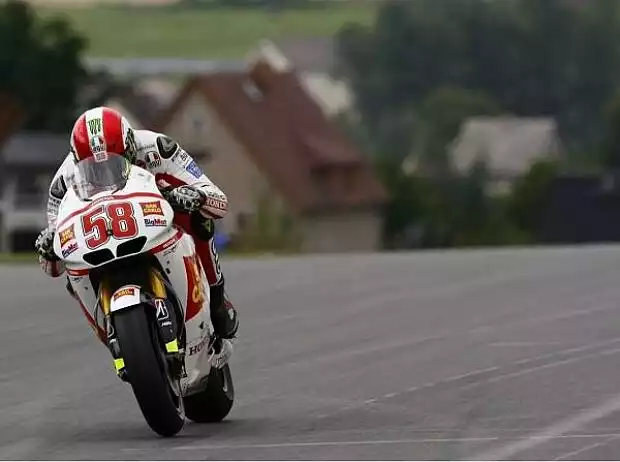 Marco Simoncelli Titel-Bild zur News: Marco Simoncelli