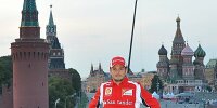 Bild zum Inhalt: Fisichella in Moskau: Ferrari erstmals am Kreml