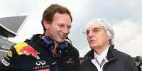 Christian Horner (Teamchef), Bernie Ecclestone (Formel-1-Chef)