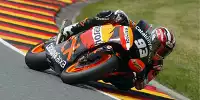 Bild zum Inhalt: Sachsenring: Marquez schlägt Bradl