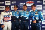 Franz Engstler (Engstler), Alain Menu (Chevrolet), Yvan Muller (Chevrolet), Robert Huff (Chevrolet) 