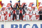 Das Podium in Le Castellet am Sonntag