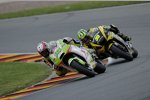 Cal Crutchlow (Tech 3) Randy de Puniet (Pramac) 