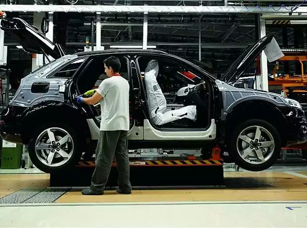 Produktion des Audi Q3 Titel-Bild zur News: Produktion des Audi Q3