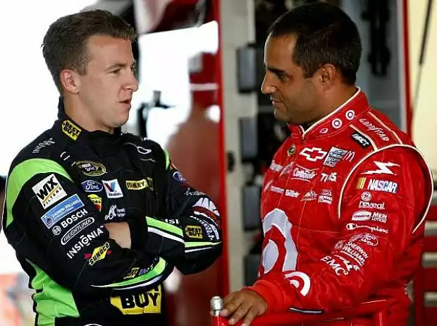 A.J. Allmendinger, Juan Pablo Montoya Titel-Bild zur News: A.J. Allmendinger, Juan Pablo Montoya