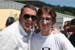 Nigel Mansell und Mirko Bortolotti