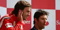 Bild zum Inhalt: Webber hat Alonso auf der Rechnung