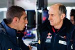 Sebastien Buemi (Toro Rosso) mit Franz Tost (Teamchef) 