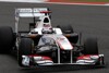 Sauber: Kobayashi holt die Kohlen aus dem Feuer