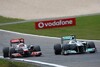 Bild zum Inhalt: Mercedes punktet beim Heimrennen mit beiden Fahrern