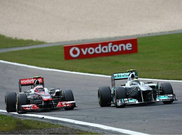 Titel-Bild zur News: Nico Rosberg, Jenson Button