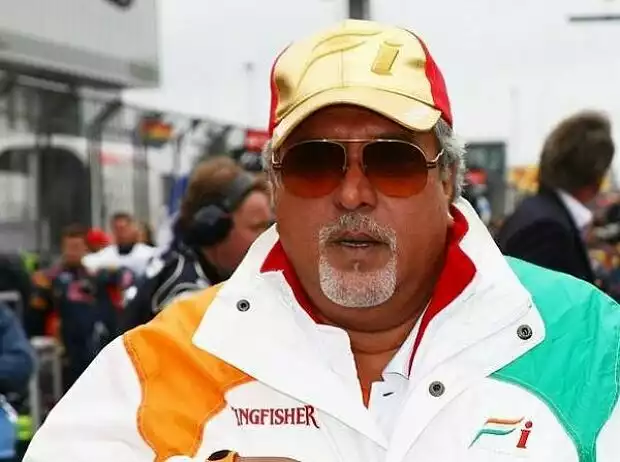 Vijay Mallya (Teameigentümer) Titel-Bild zur News: Vijay Mallya (Teameigentümer)