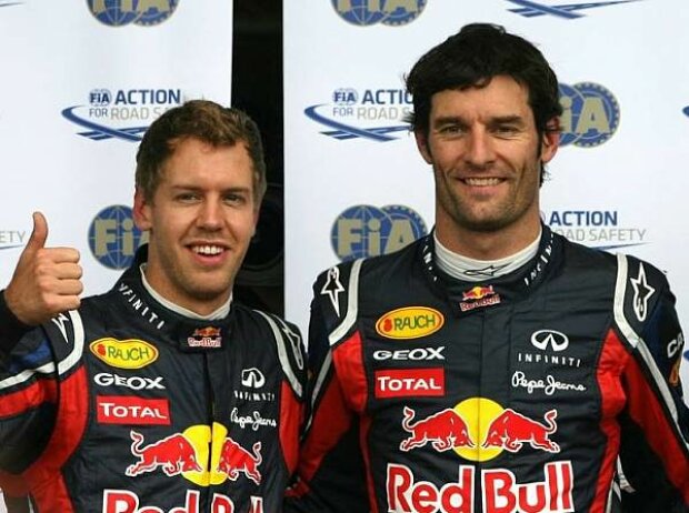 Mark Webber, Sebastian Vettel