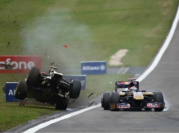 Jaime Alguersuari, Nick Heidfeld