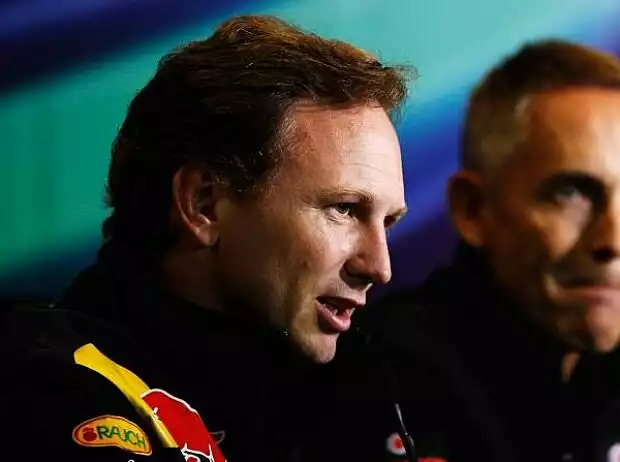 Titel-Bild zur News: Christian Horner (Teamchef), Martin Whitmarsh (Teamchef)