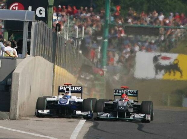 Michael Schumacher, Rubens Barrichello Michael Schumacher, Rubens Barrichello