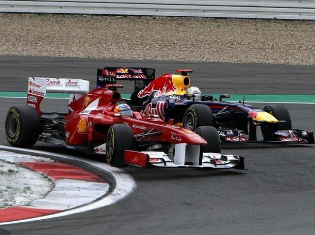 Sebastian Vettel, Fernando Alonso Sebastian Vettel, Fernando Alonso