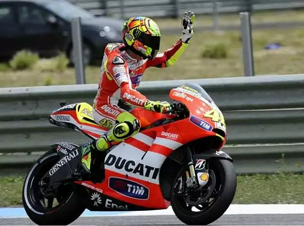 Valentino Rossi Titel-Bild zur News: Valentino Rossi
