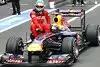 Bild zum Inhalt: Webber: "Ich spielte das Taxi für Fernando"