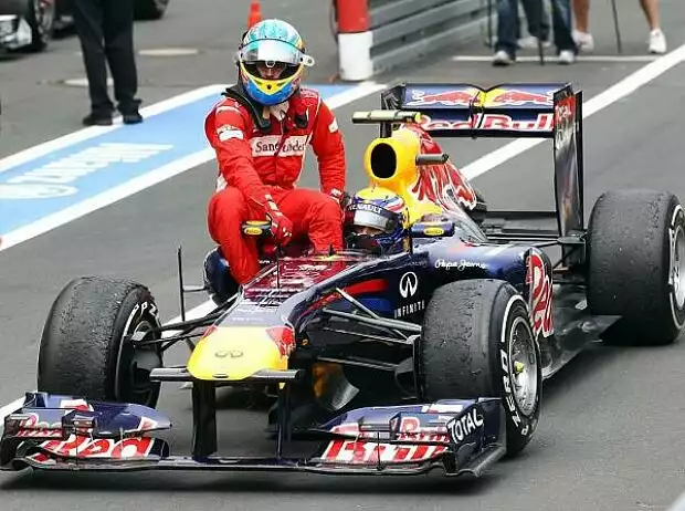 Mark Webber, Fernando Alonso Titel-Bild zur News: Mark Webber, Fernando Alonso