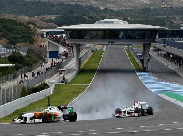 Kamui Kobayashi, Paul di Resta Kamui Kobayashi, Paul di Resta