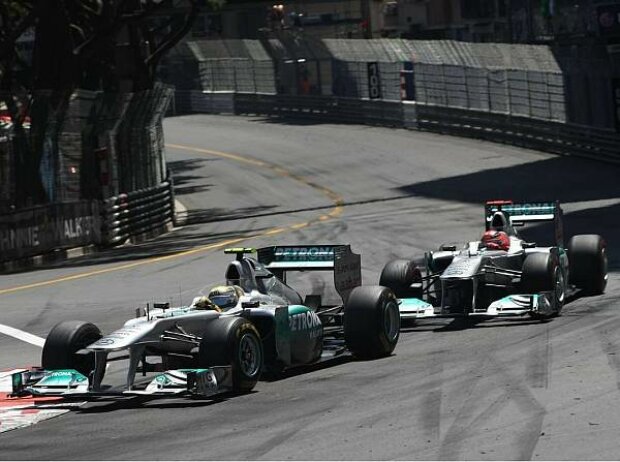 Nico Rosberg, Michael Schumacher Nico Rosberg, Michael Schumacher