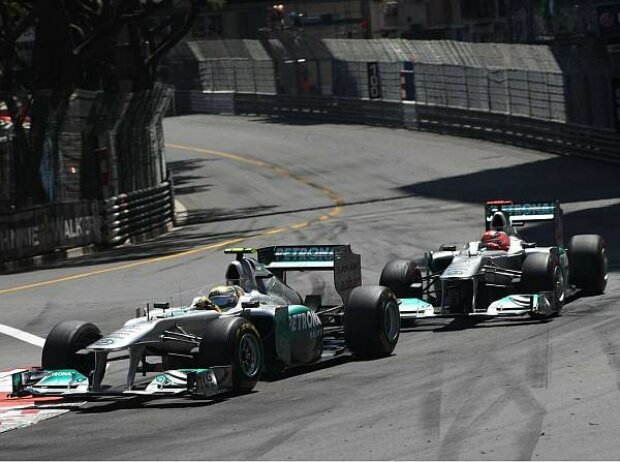 Nico Rosberg, Michael Schumacher