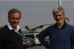 Carlos Sainz und Damon Hill