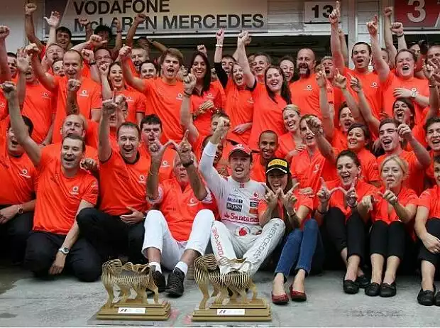 Lewis Hamilton, Jenson Button Titel-Bild zur News: Lewis Hamilton, Jenson Button