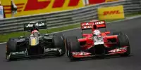 Bild zum Inhalt: Lotus-Team auf dem Hungaroring ohne Glück