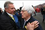 Craig Pollock und Bernie Ecclestone (Formel-1-Chef) 