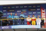 Yvan Muller (Chevrolet), Robert Huff (Chevrolet), Gabriele Tarquini (Lukoil-Sunred), Stefano D'Aste (Wiechers), Ibrahim Okyay (Borusan Otomotiv) 