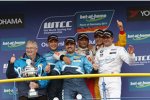 Yvan Muller (Chevrolet), Robert Huff (Chevrolet), Gabriele Tarquini (Lukoil-Sunred), Stefano D'Aste (Wiechers), Ibrahim Okyay (Borusan Otomotiv)