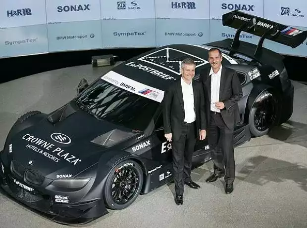 Jens Marquardt und Klaus Draeger anlässlich der Präsentation des BMW M3 DTM Concept Car Titel-Bild zur News: Jens Marquardt und Klaus Draeger anlässlich der Präsentation des BMW M3 DTM Concept Car