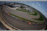 Race Action im Indianapolis Motor Speedway