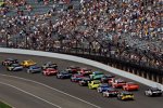 Race Action im Indianapolis Motor Speedway