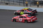 Juan Pablo Montoya und Jeff Gordon