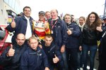 Stefano D'Aste (Wiechers) und das Team feiern den Klassensieg in Oschersleben