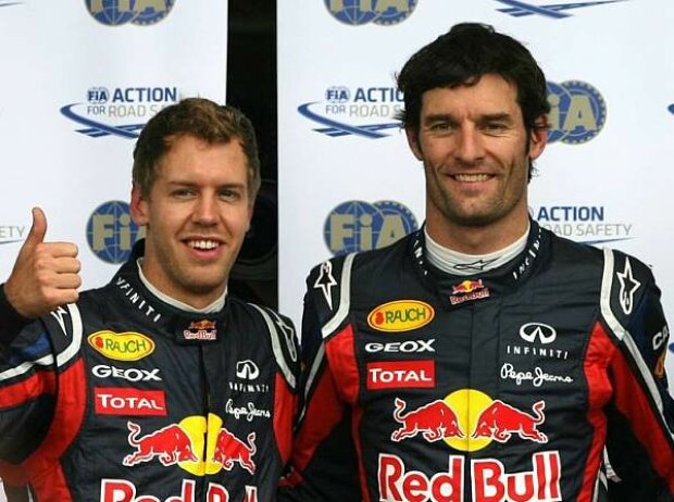Mark Webber, Sebastian Vettel Mark Webber, Sebastian Vettel