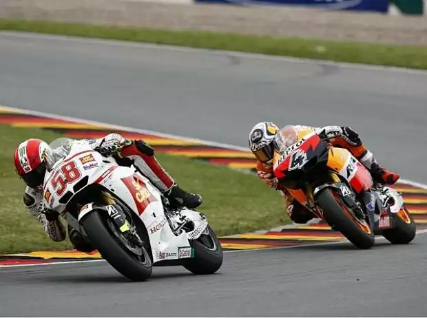 Titel-Bild zur News: Andrea Dovizioso, Marco Simoncelli