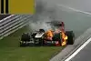 Bild zum Inhalt: Heidfeld-Feuer geklärt - Chassis Totalschaden