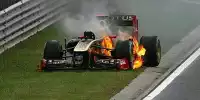 Bild zum Inhalt: Heidfeld-Feuer geklärt - Chassis Totalschaden